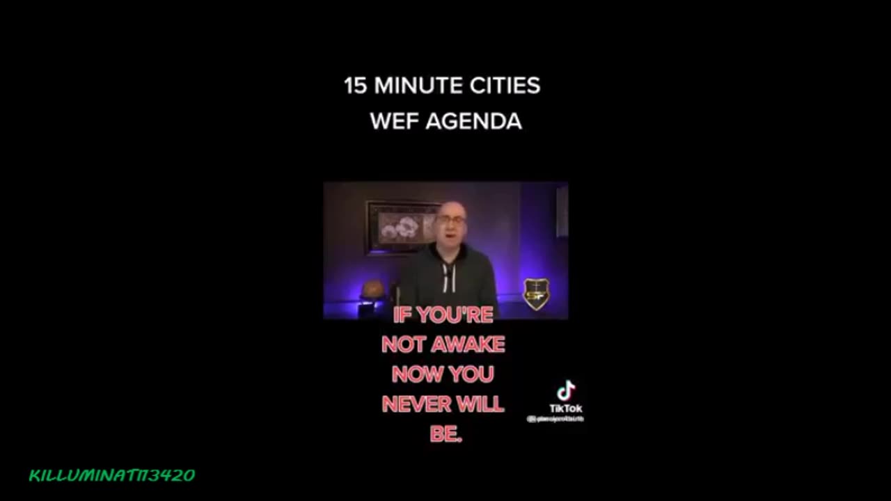 15 Minute Cities WEF Agenda