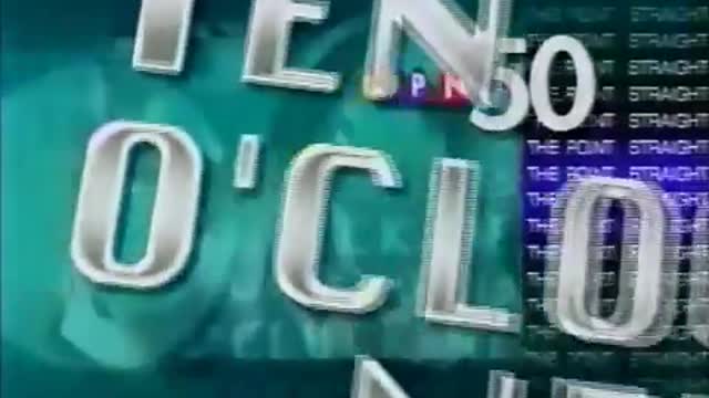 1998 WKBD News Promo The Ten O'Clock News - 30 sec