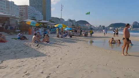 Ipanema Beach CARNIVAL BRAZIL _ Rio de Janeiro Walk