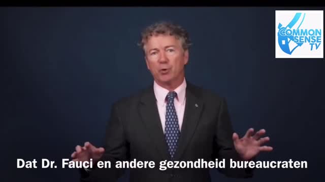 “Het is tijd voor weerstand” Senator van Kentucky Mr. Rand Paul spreekt duidelijk taal.