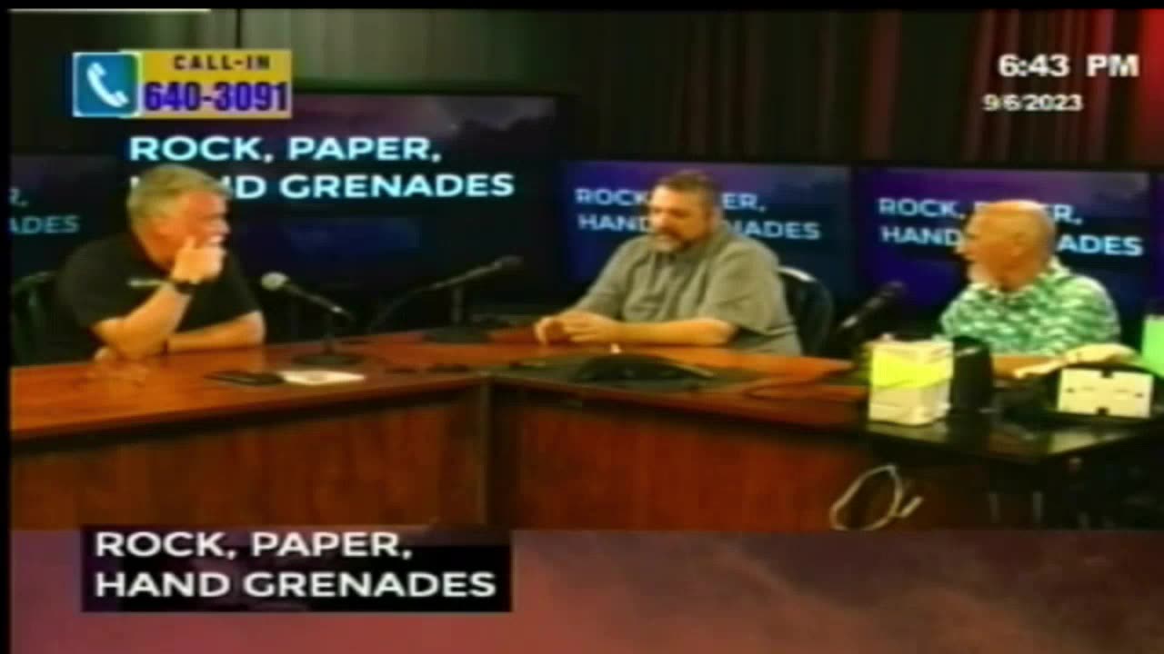 Rock, Paper, Hand Grenades 9-6-23