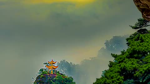 Cloudy landscape