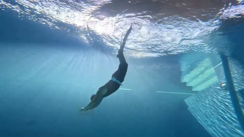 Finning training for freediving