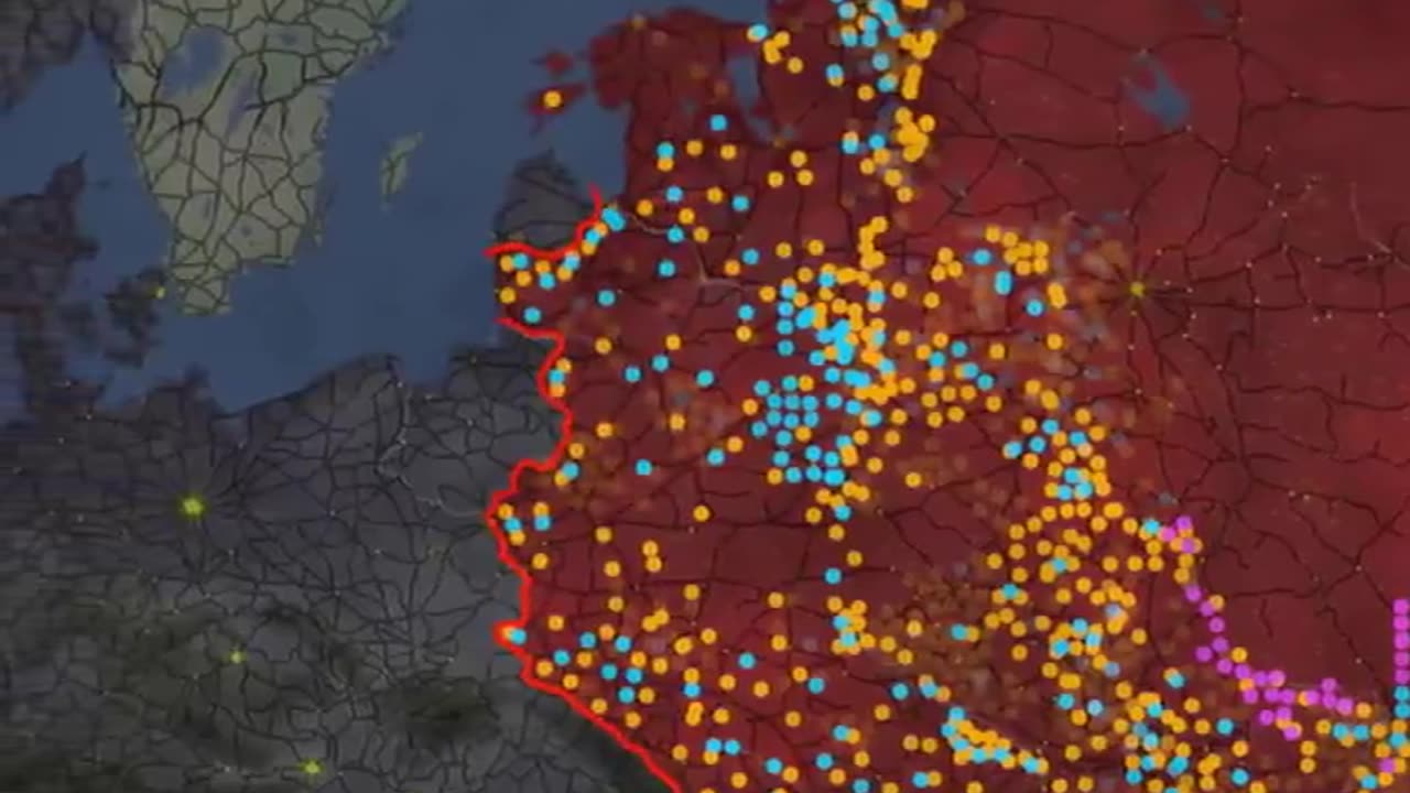 Eastern front losses mapped #maps #war