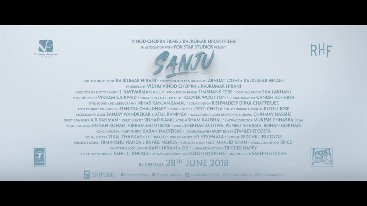 Sanju | movie | Tailer