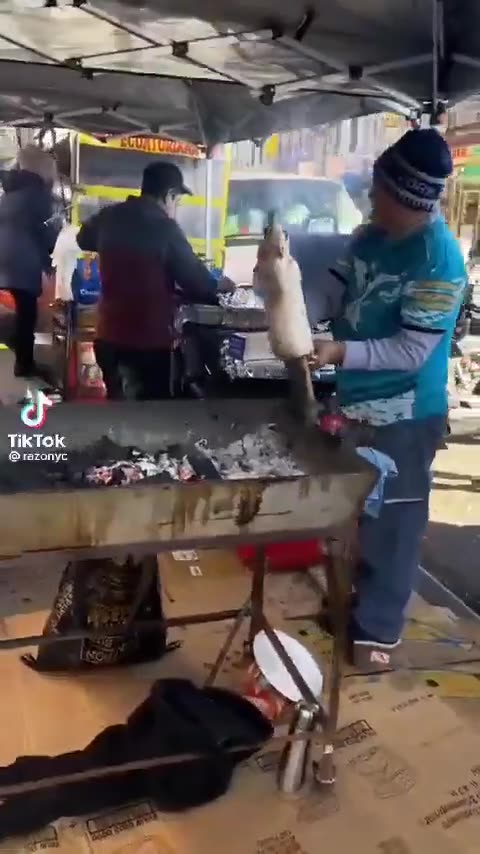 Don't EAT THE MEAT from street vendors in NYC!!!!!