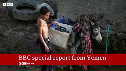 How one blind boy helped rebuild his school in Yemen - BBC News