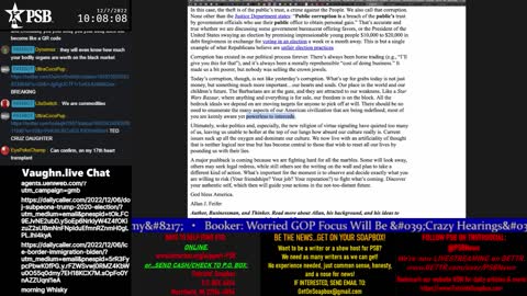 2022-12-07 09:09 EST - Straight Shootin': with Thumper