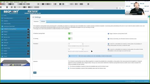 SecPoint Penetrator Vulnerability Scanner AI Processing