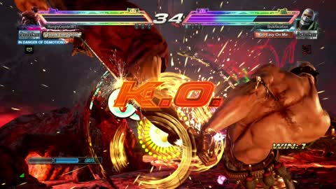 Tekken 7 Ranked match (Xbox One)