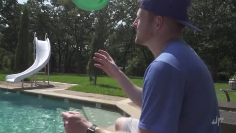 Giant Nerf Trick Shots