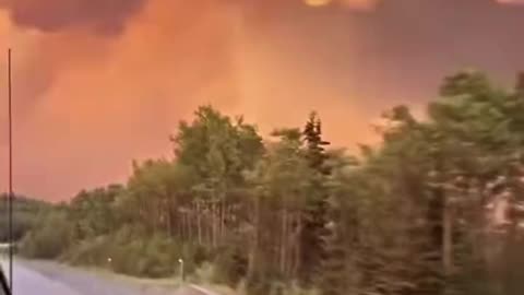 In Canada, forests continue to blaze in areas of British Columbia.