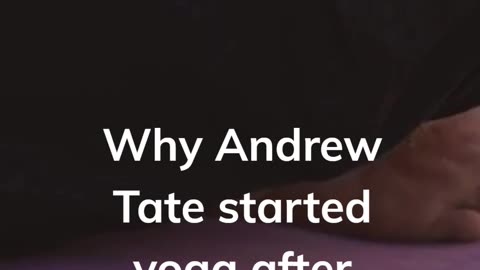 Andrew Tate New Yoga Routine