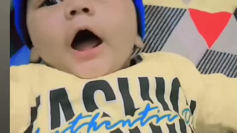 Cute baby funny video