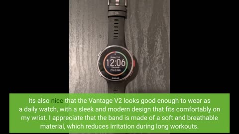 Honest Comments: Polar Vantage V2 - Premium Multisport Smartwatch with GPS