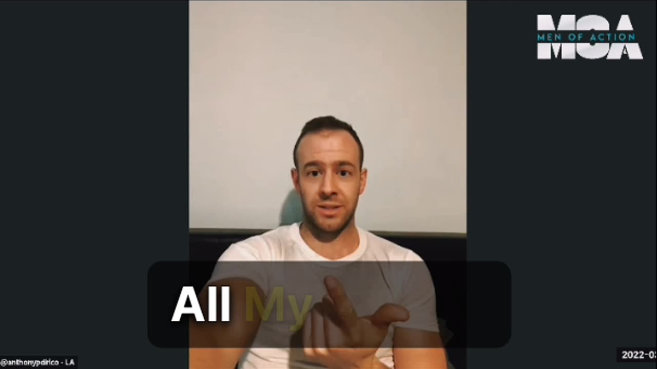 Anthony Dirico Transformation (MOA Program Testimonial)