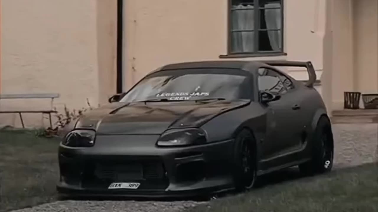 Toyota supra...🔥🔥🧠🖤