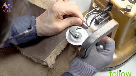 Jacket made with pure leather ( sheepskin )