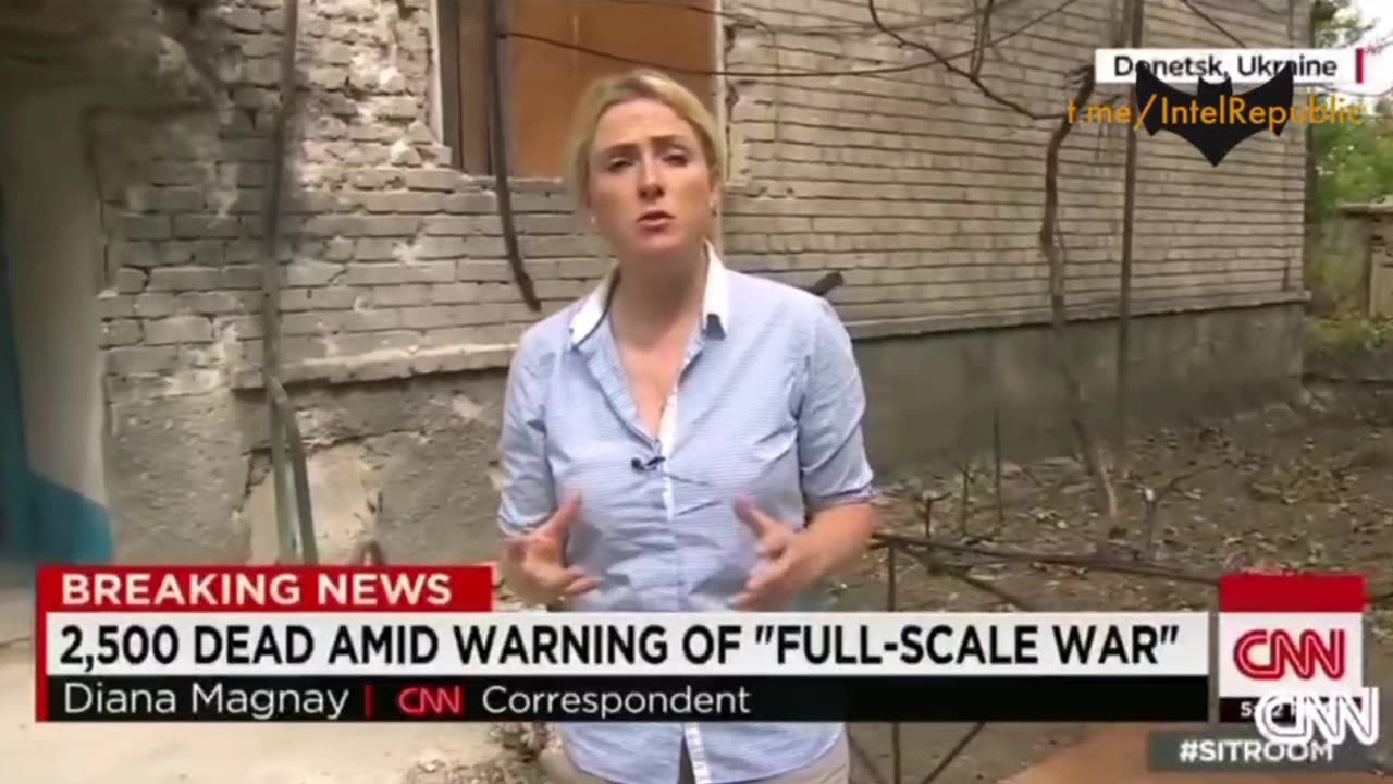 CNN report on the WAR against civilians in Donbas 2014