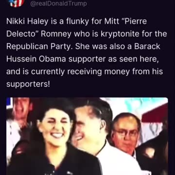 Nikki Haley Campaigned for Mitt Romney but Has Obama on her Mind