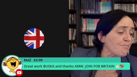 Buska live with Anne Marie waters