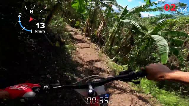 Mountain biking with friends in phillipines