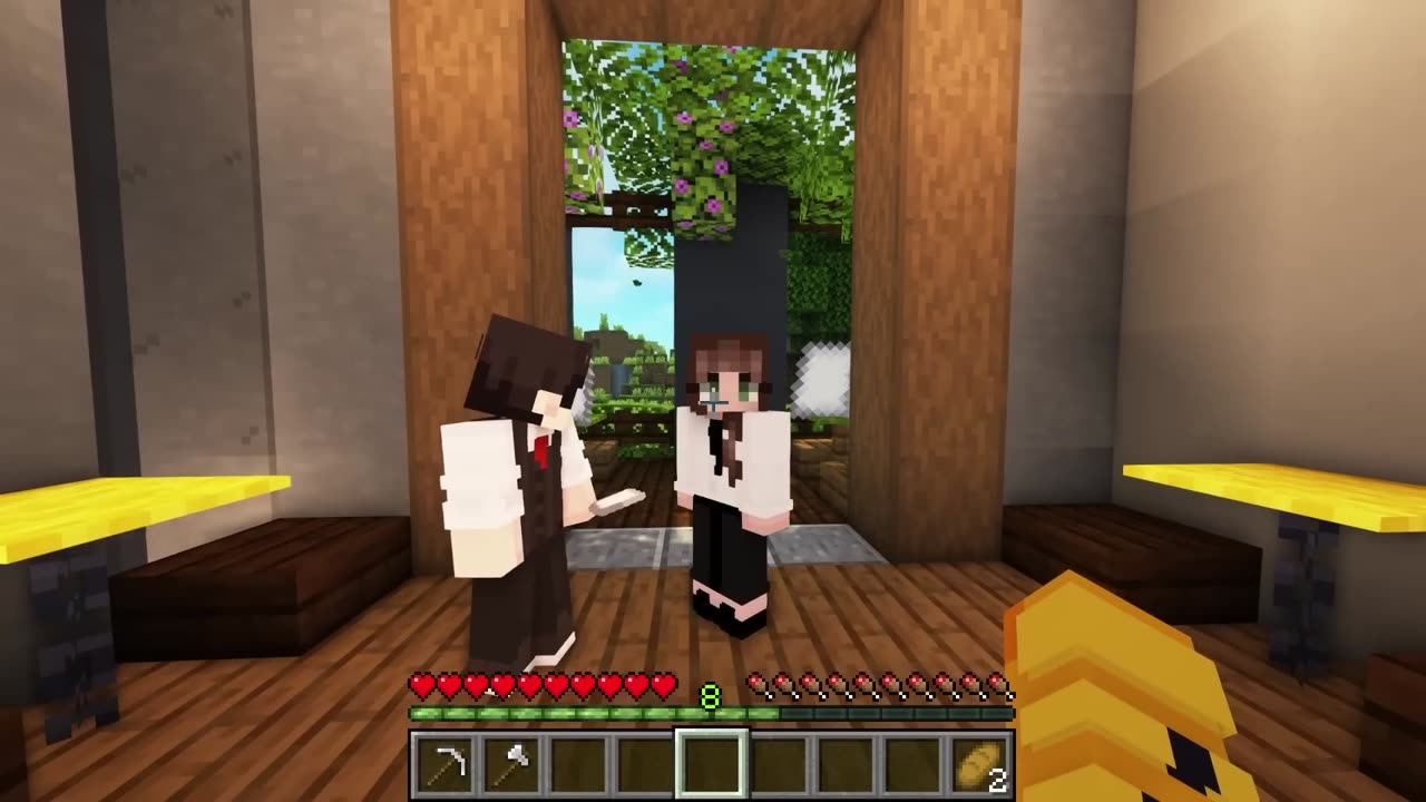 Daisy OPENS a RESTAURANT in Minecraft!