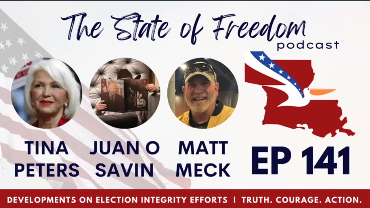 JUAN O SAVIN- Tina Peters, Matt Meck Part ONE- The State of Freedom 3 19 2024