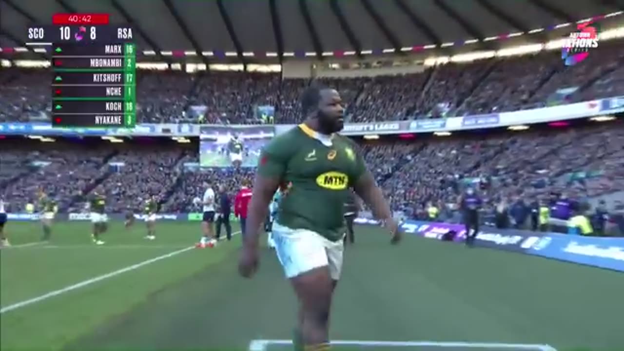 Scotland vs. South Africa | Extended Highlights | Autumn Nations Series Thriller