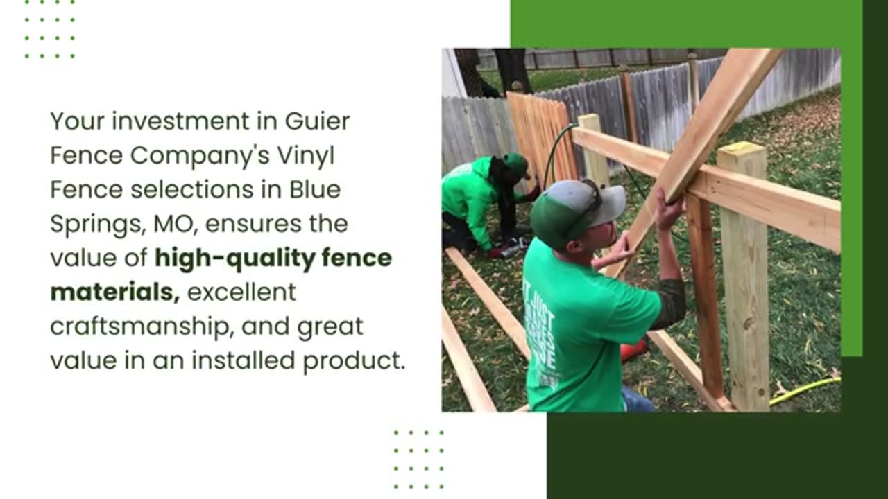 Enhance Your Home with Quality Fencing in Blue Springs, MO - Guier Fence Co