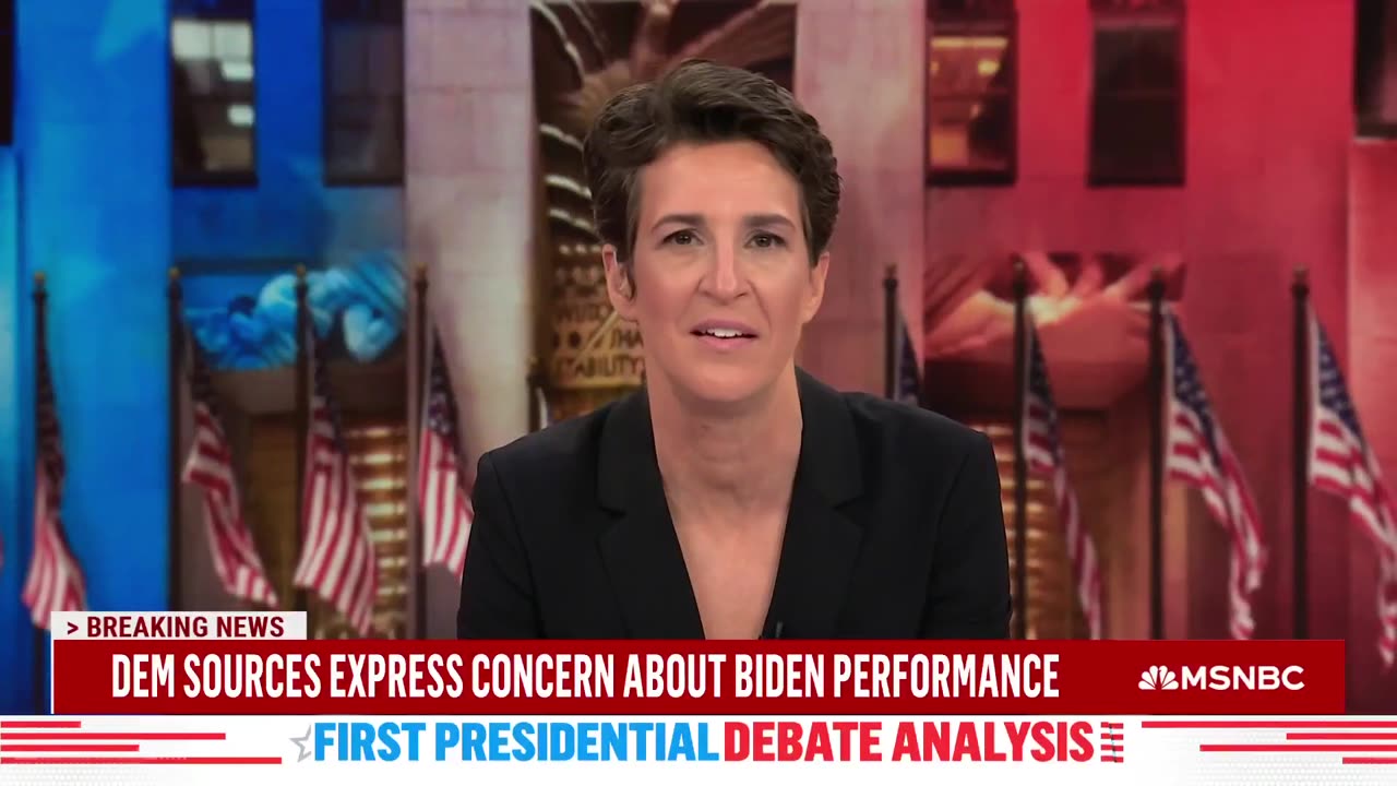 Maddow: Biden unable to avoid 'the debating incumbent curse'