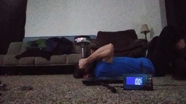 Laying sledgebell wrist deviation