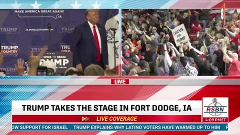 LIVE: Donald Trump Delivering Remarks in Fort Dodge, IA...