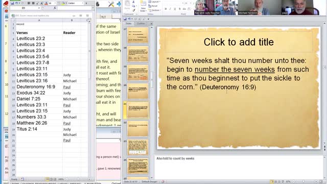 The Correct Day of the Week for Pentecost