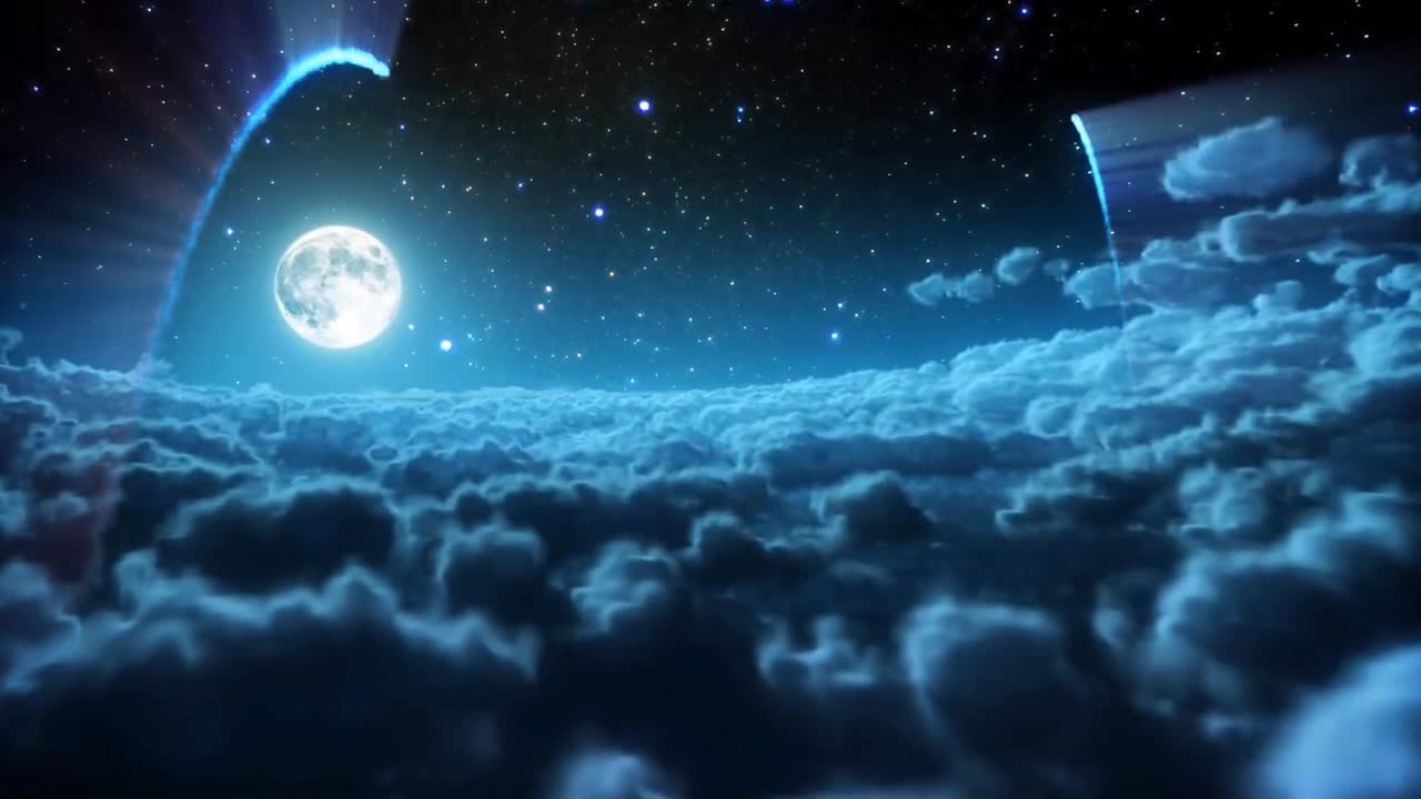 LOGO INTRO 3D, High Definition, 1080p, 720p, Night Sky