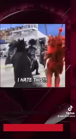 Brazil’s satanic parade.