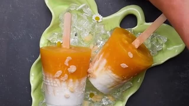 Treat yourself to a yummy mango sticky rice pop