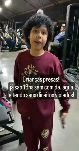 Crianças também foram detidas