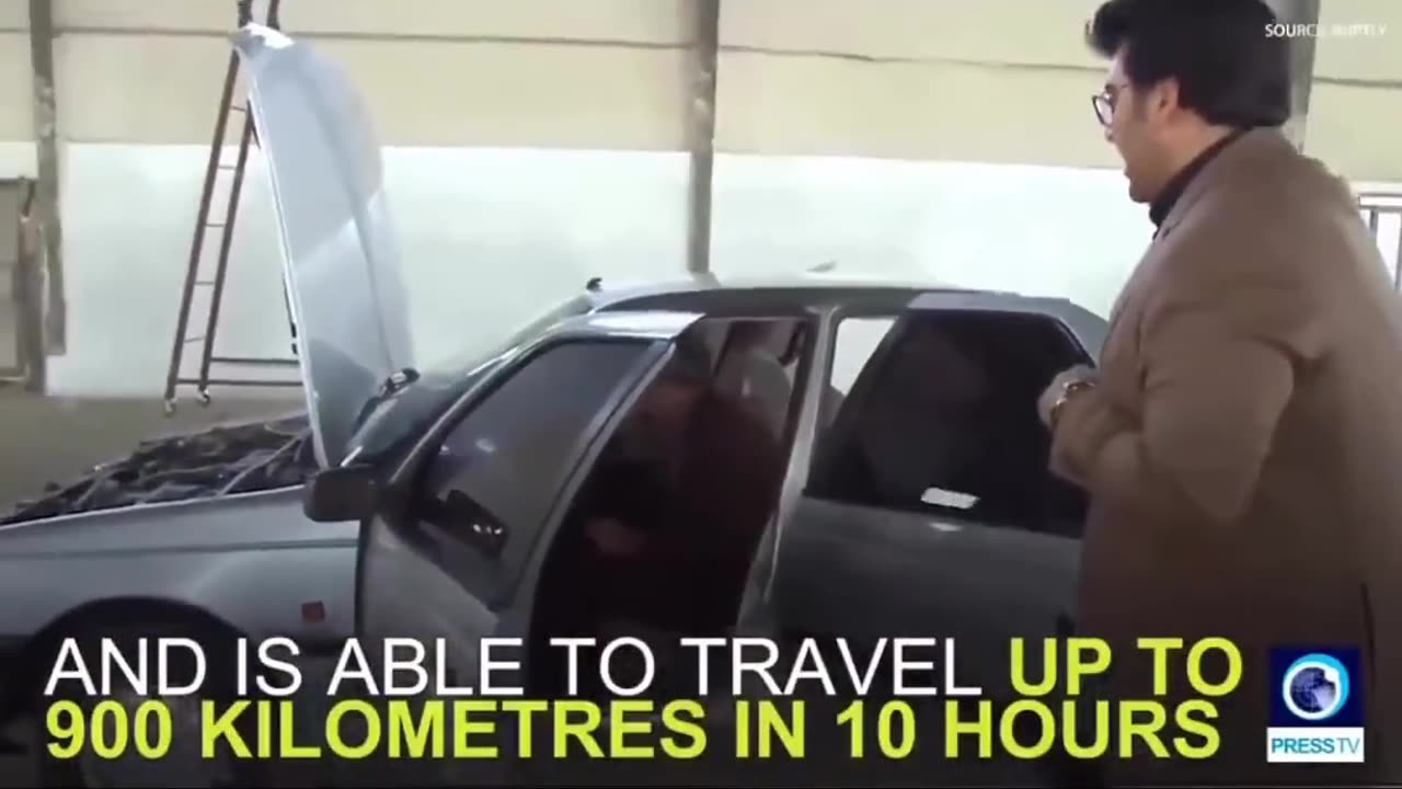 2016年伊朗科學家 Alaeddin Qassemi 發明了一種水汽車