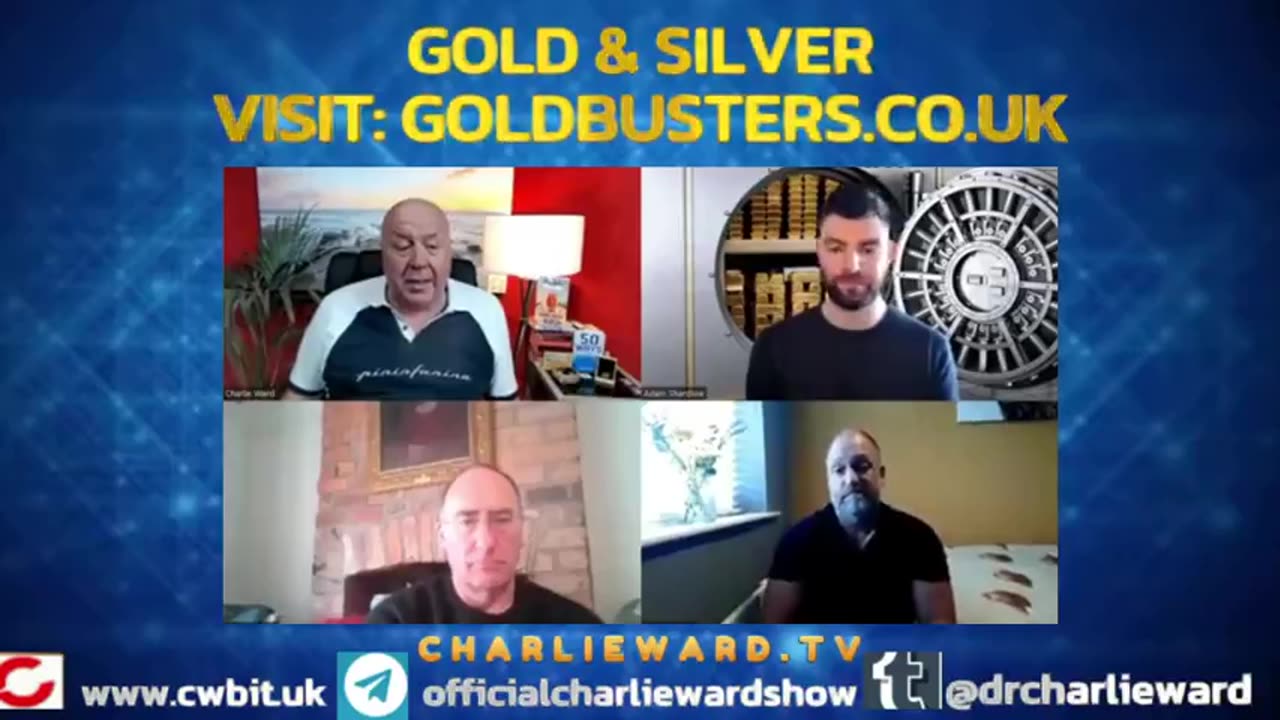 Charlie Ward discusses PRECIOUS METALS with Adam, James and Simon Parkes