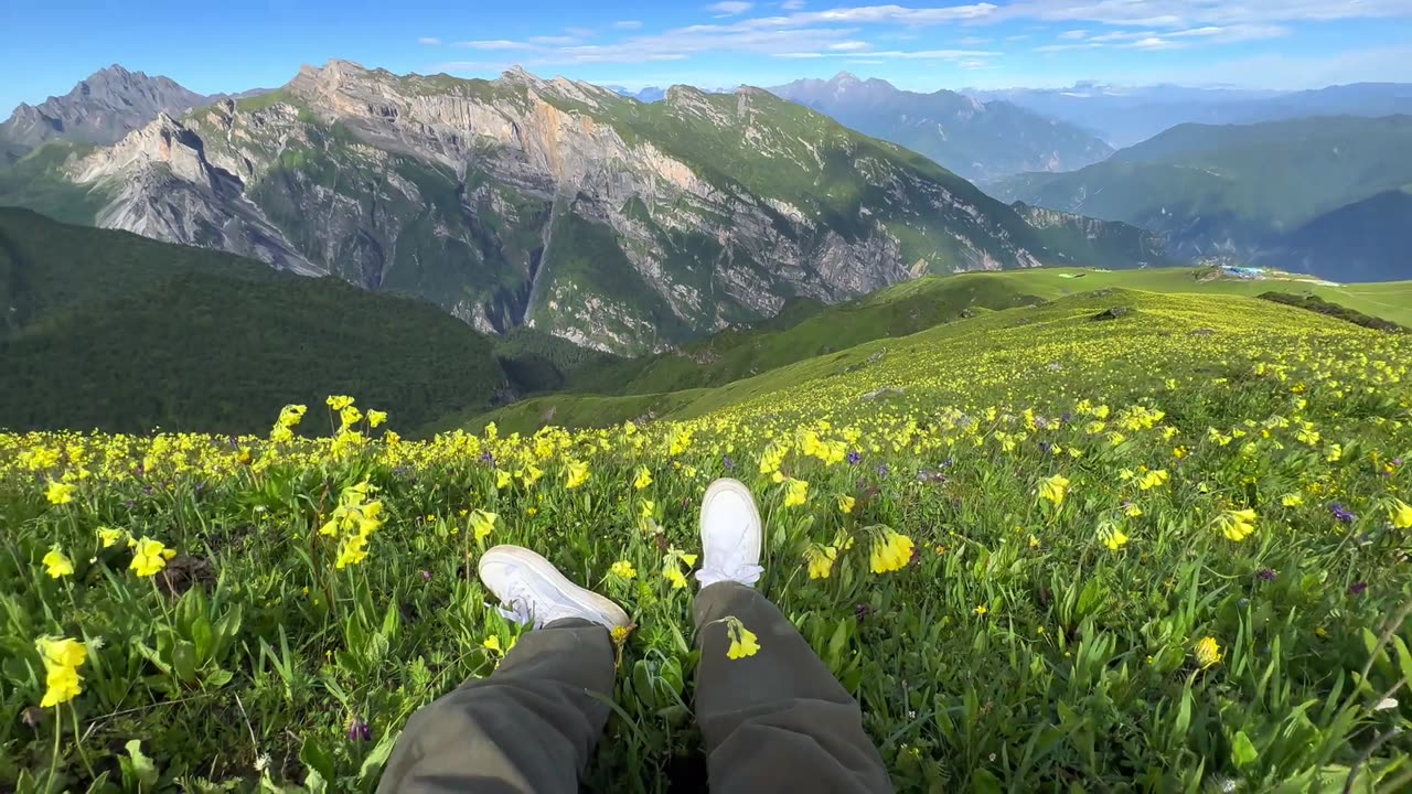 Enjoy the beautiful scenery