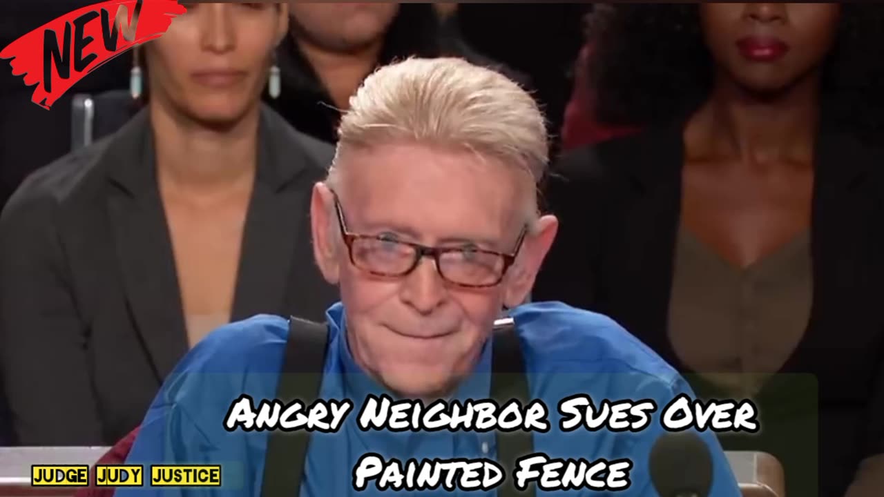 Angry Neighbor Sues Over Painted Fence | Judge Judy Justice