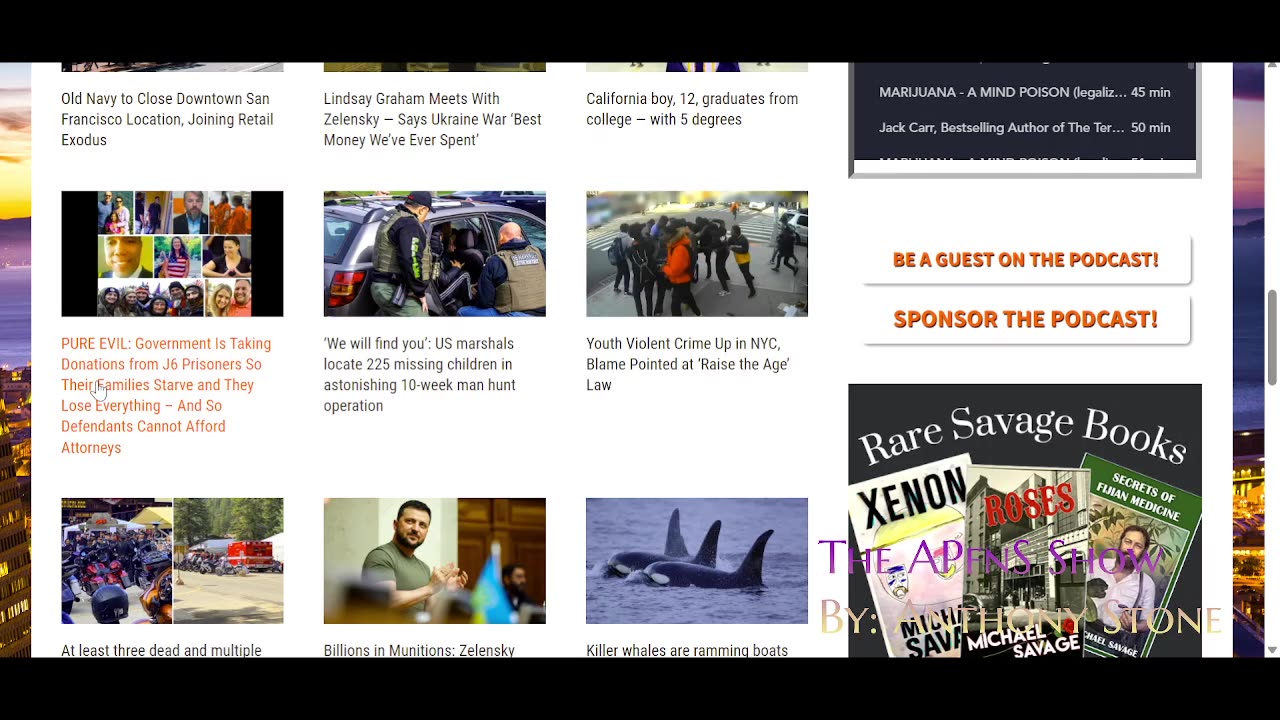 The APfnS Show Podcast Infowars & Savage Headlines 2023-05-29 05-09-39