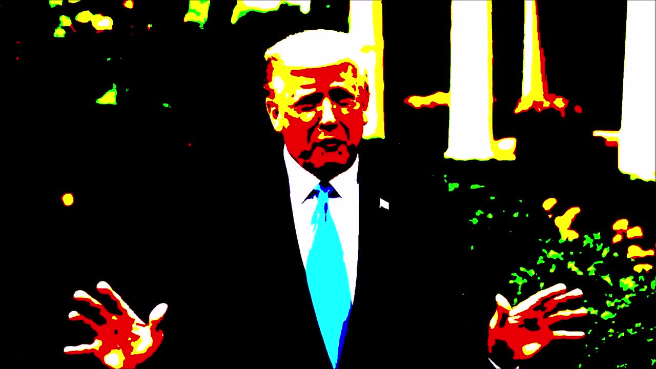 Donald Trump has a passover message but it's 30 seconds of lofi