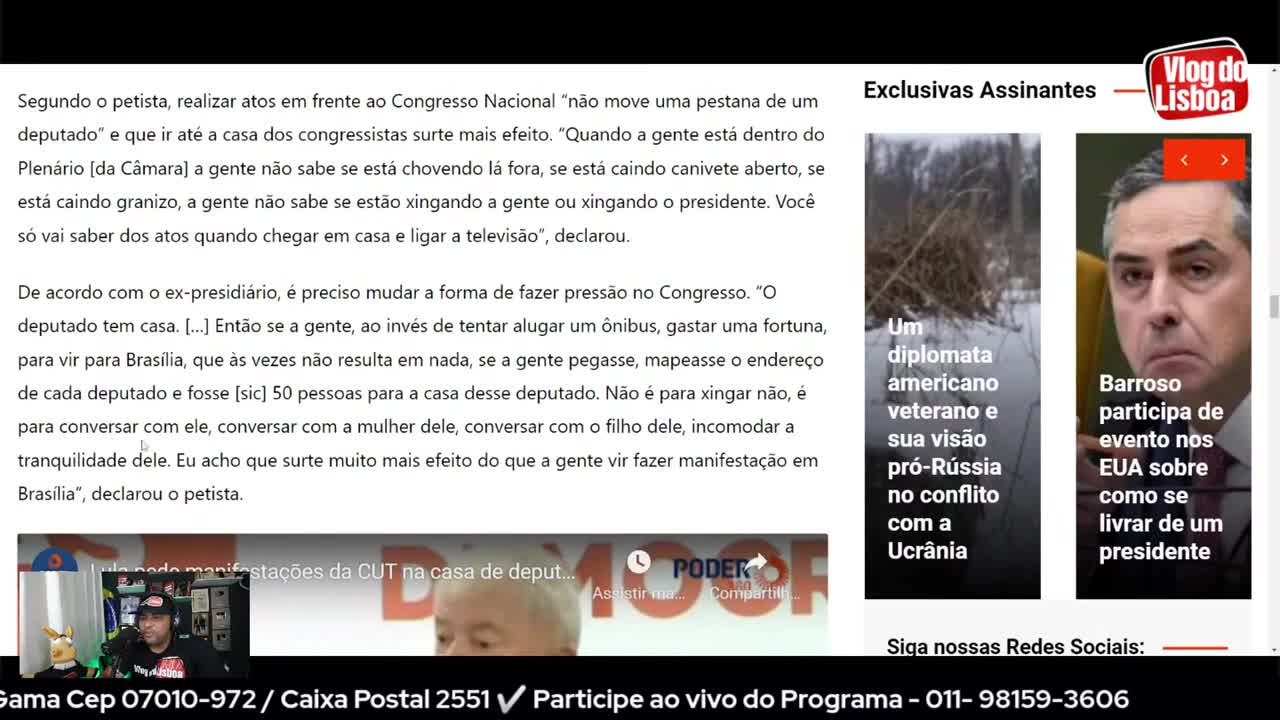 AGORA! Bolsonaro tem visão extraordinária do jogo / Lula fora da disputa por causa de doença