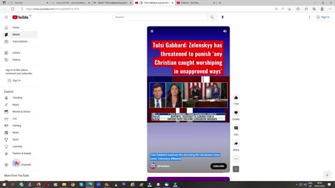 Tulsi Gabbard-Zelensky threats to worshipping in an unapproved way 26-01-23