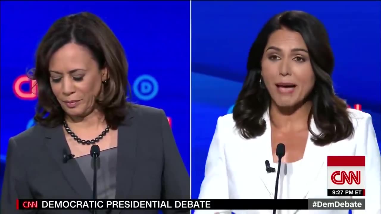 Tulsi Gabbard DESTROYS Cackling Kamala