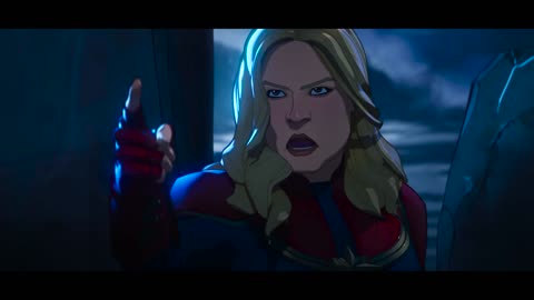 Thor vs. Captain Marvel the Party-Pooper Fight Scene | What If...?