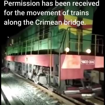 Kerch Bridge REOPENS Just Hours After Attack. (https://t.me/theriotimes/5886)