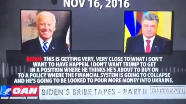 Biden's Bribe Tapes